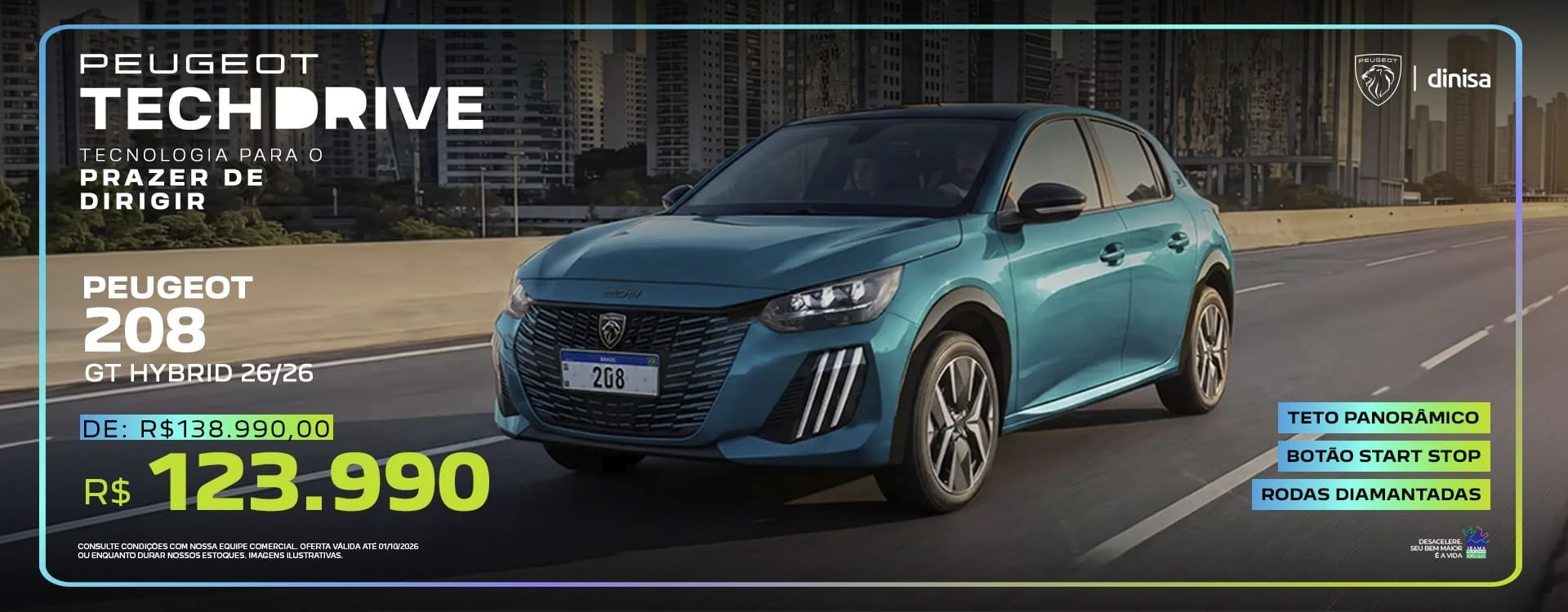 OFERTA_PEUGEOT_DINISA_208 HYBRID_1920x750